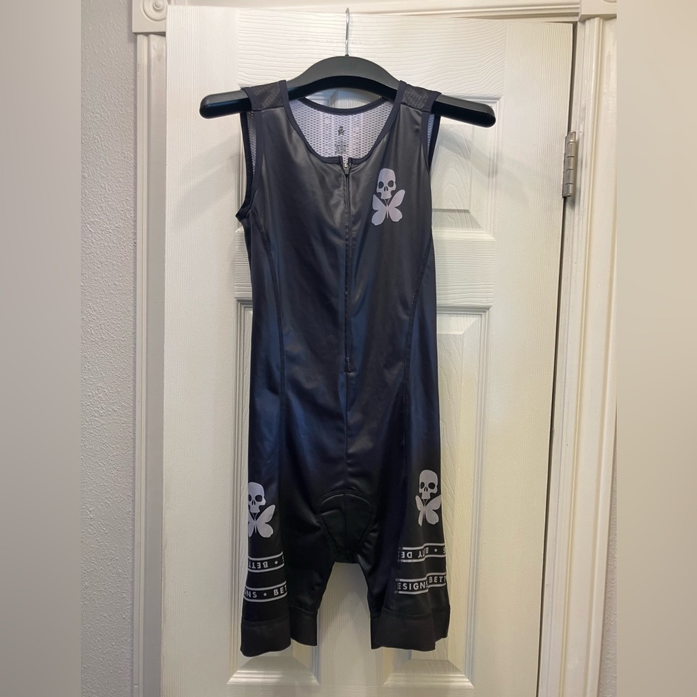 BETTY DESIGNS triathlon sleeveless race suit S